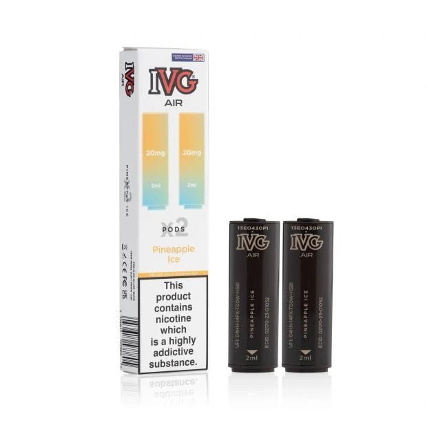 IVG Air Replacement Pods – Pack of 10 | 20mg Nic Salt | 27 Flavours | Wholesale UK - Vape wholesale supplies
